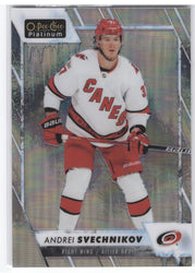 2023-24 Upper Deck O-Pee-Chee Platinum Arctic Freeze #35 Andrei Svechnikov /99
