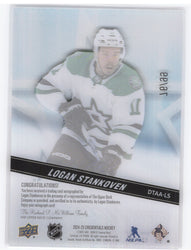 2024-25 Upper Deck Credentials Debut Ticket Access Clear Dtaa-Ls Rookie Rc Logan Stankoven /99