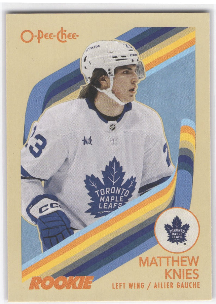 2023-24 Upper Deck O-Pee-Chee Retro Rookie #573 Rookie Rc Matthew Knies