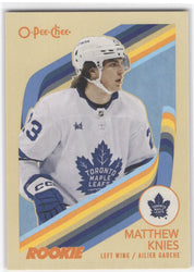 2023-24 Upper Deck O-Pee-Chee Retro Rookie #573 Rookie Rc Matthew Knies