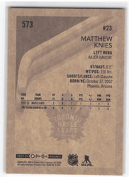 2023-24 Upper Deck O-Pee-Chee Retro Rookie #573 Rookie Rc Matthew Knies