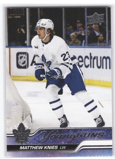 2023-24 Upper Deck Series 1 Young Guns #222 Rookie Rc Matthew Knies