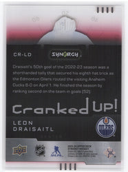 2023-24 Upper Deck Synergy Cranked Up! Cr-Ld Leon Draisaitl /599