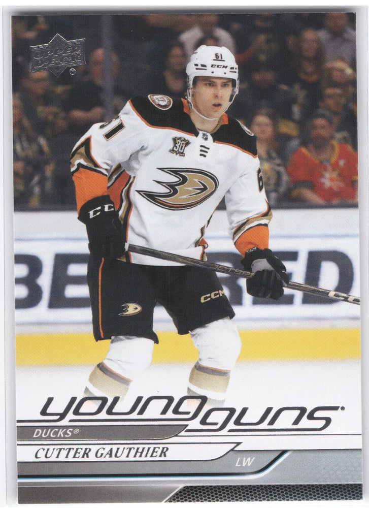 2024-25 Upper Deck Series 1 Young Guns #212 Rookie Rc Cutter Gauthier