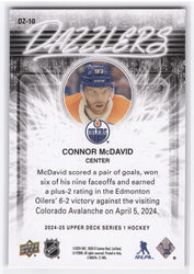 2024-25 Upper Deck Series 1 Dazzlers Dz-10 Connor Mcdavid