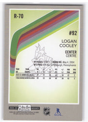 2023-24 Upper Deck O-Pee-Chee Platinum Retro Rookie R-70 Rookie Rc Logan Cooley