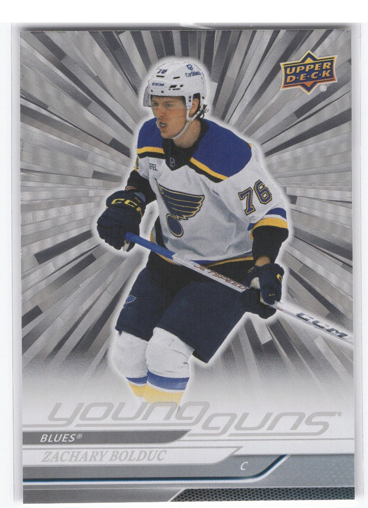 2024-25 Upper Deck Series 1 Young Guns Outburst #201 Rookie Rc Zachary Bolduc