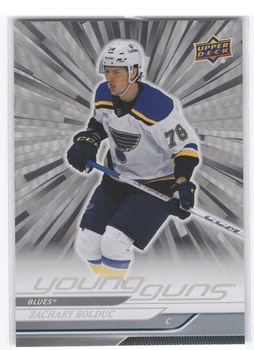 2024-25 Upper Deck Series 1 Young Guns Outburst #201 Rookie Rc Zachary Bolduc