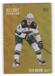 2025-26 Upper Deck Allure Orange-Yellow Cf-1 Rookie Rc Zeev Buium
