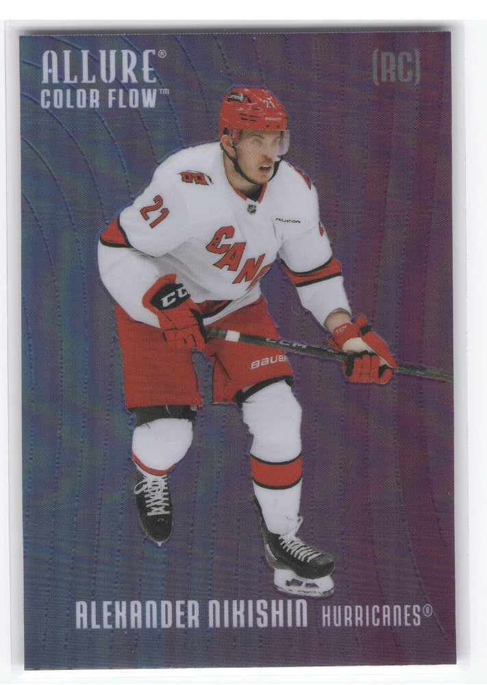 2025-26 Upper Deck Allure Blue-Purple Cf-3 Rookie Rc Alexander Nikishin