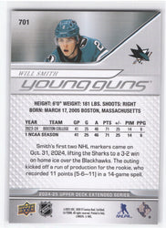 2024-25 Upper Deck Extended Young Guns #701 Rookie Rc Will Smith