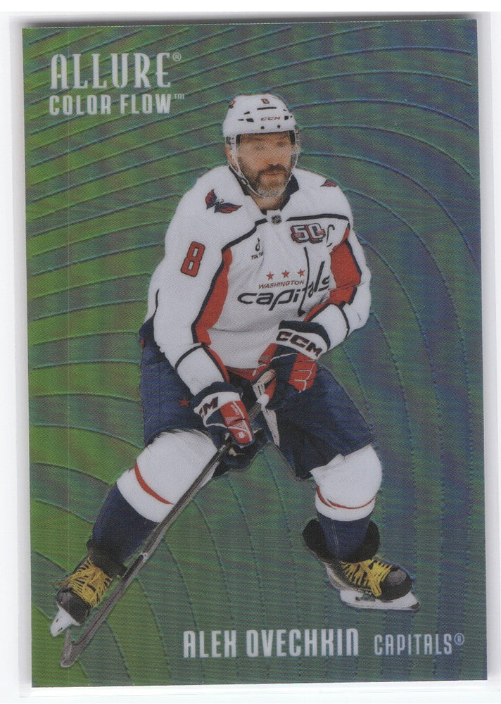 2025-26 Upper Deck Allure Green Blue Cf-12 Alex Ovechkin