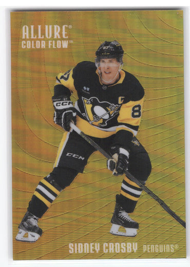 2025-26 Upper Deck Allure Orange Yellow Cf-24 Sidney Crosby
