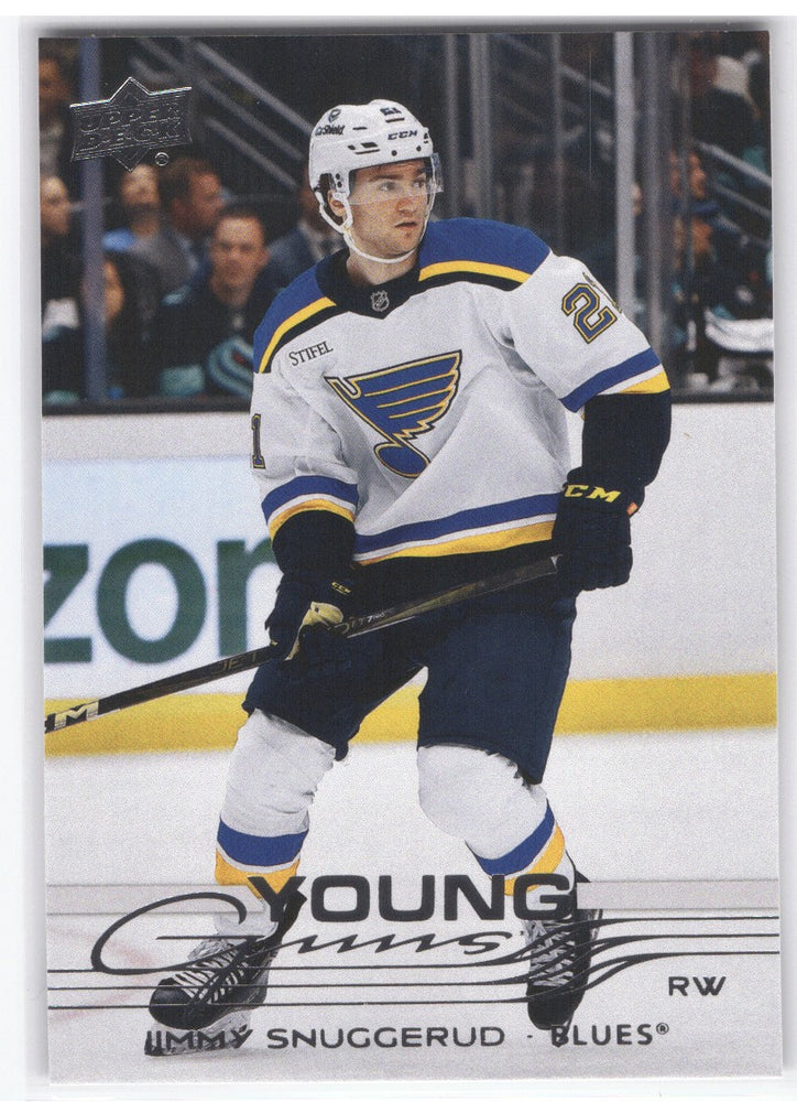 2025-26 Upper Deck Series 1 Young Guns #207 Rookie Rc Jimmy Snuggerud