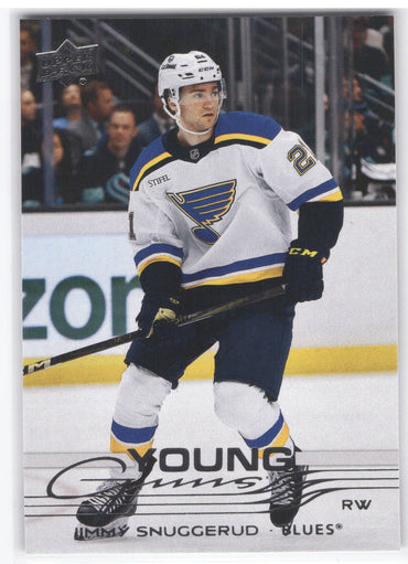 2025-26 Upper Deck Series 1 Young Guns #207 Rookie Rc Jimmy Snuggerud