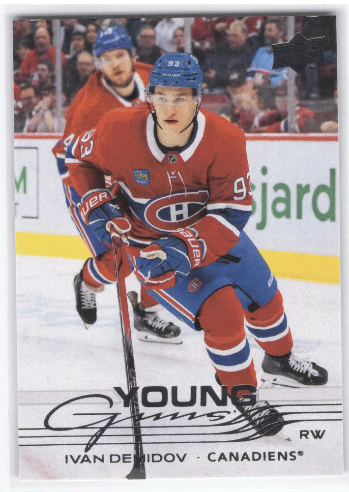 2025-26 Upper Deck Series 1 Young Guns #205 Rookie Rc Ivan Demidov