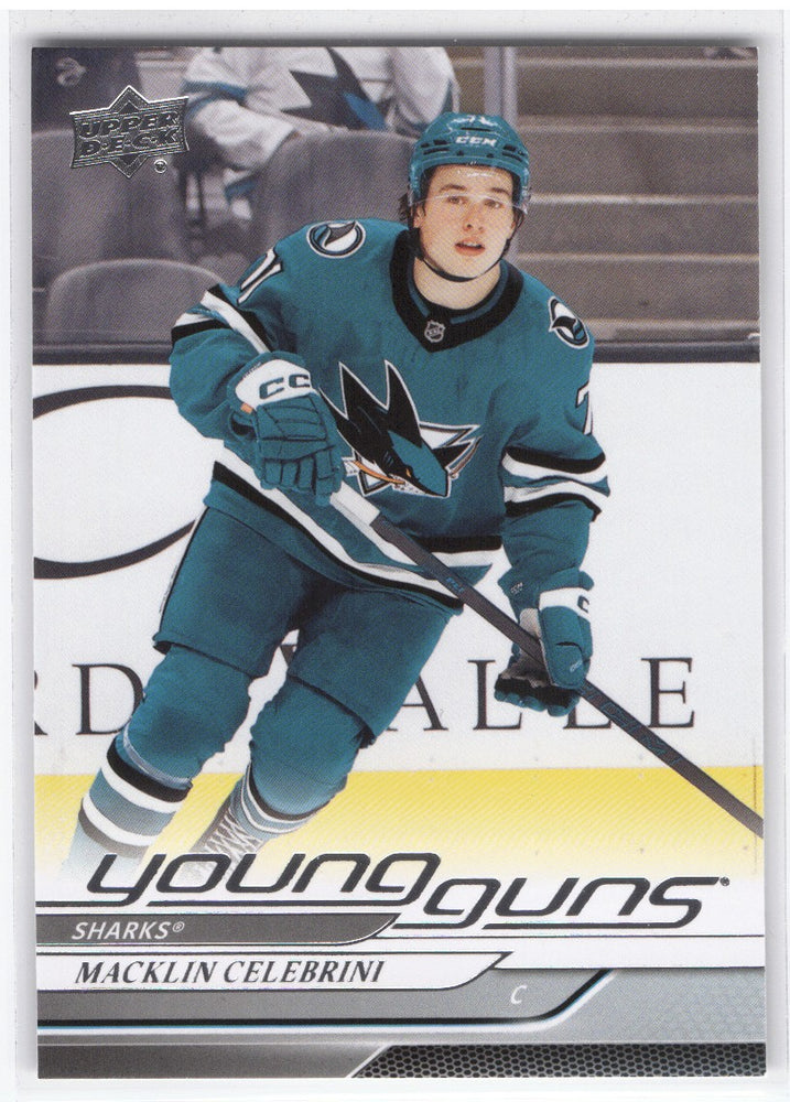 2024-25 Upper Deck Series 2 Young Guns #451 Rookie Rc Macklin Celebrini