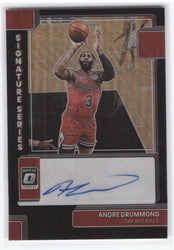 2022-23 Panini Donruss Optic Signature Series Black Ss-Adr Auto Andre Drummond /1