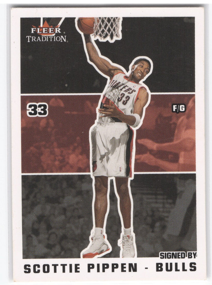 2003 Fleer Tradition #15 Scottie Pippen
