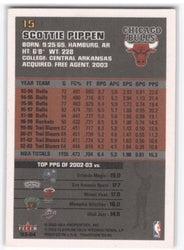 2003 Fleer Tradition #15 Scottie Pippen
