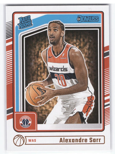 2024-25 Panini Donruss Rated Rookie #215 Rookie Rc Alexandre Sarr
