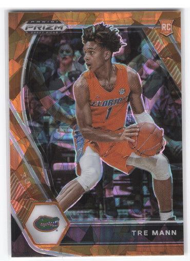 2021 Panini Prizm Draft Picks Orange Ice #21 Rookie Rc Tre Mann
