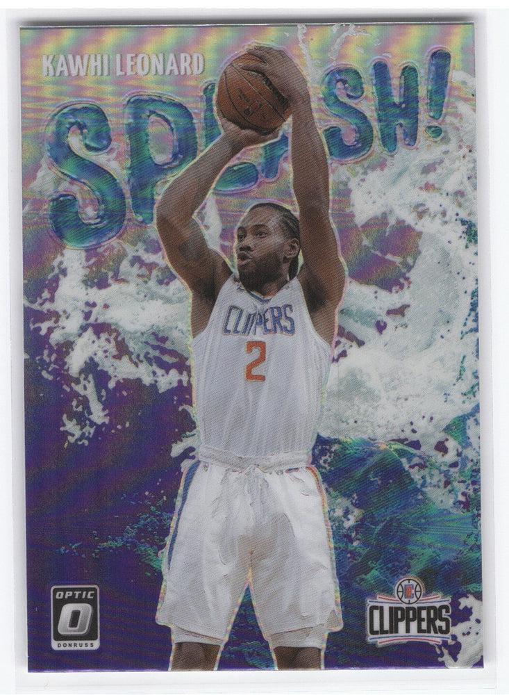 2021-22 Panini Donruss Optic Splash! #15 Kawhi Leonard