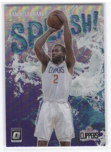 2021-22 Panini Donruss Optic Splash! #15 Kawhi Leonard