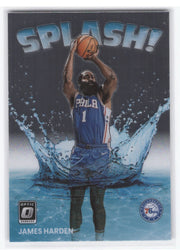 2021-22 Panini Donruss Optic Splash! #13 James Harden