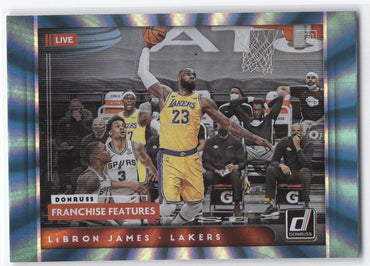 2021-22 Panini Donruss Franchise Features #20 Lebron James