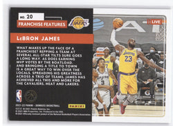 2021-22 Panini Donruss Franchise Features #20 Lebron James