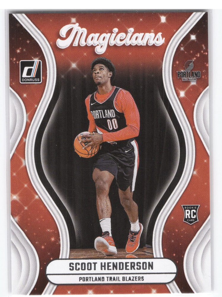 2023-24 Panini Donruss Magicians #2 Rookie Rc Scoot Henderson
