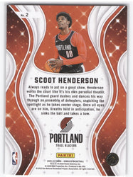 2023-24 Panini Donruss Magicians #2 Rookie Rc Scoot Henderson