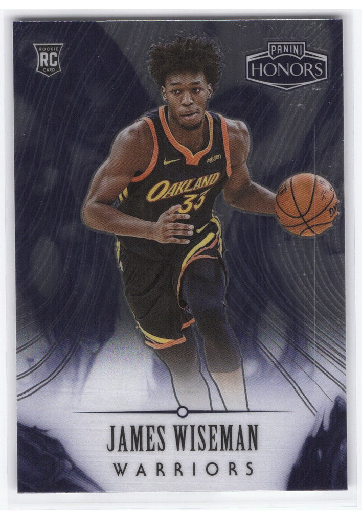 2020-21 Panini Honors #597 Rookie Rc James Wiseman
