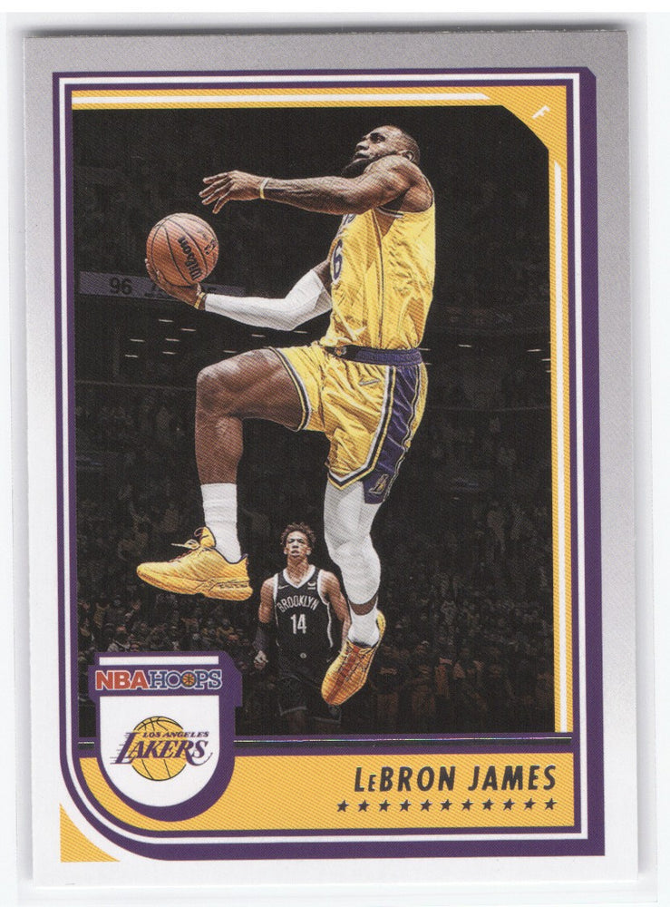 2022-23 Panini Hoops Basketball Nba Hoops #170 Lebron James