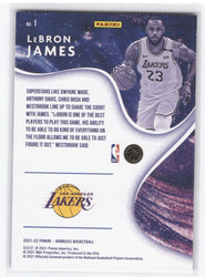 2021-22 Panini Donruss Complete Players #1 Lebron James