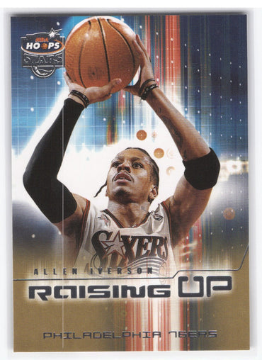 2003 Fleer Hoops Stars Raising Up #3 Allen Iverson