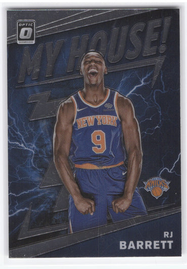 2019-20 Panini Donruss Optic My House! #17 Rj Barrett