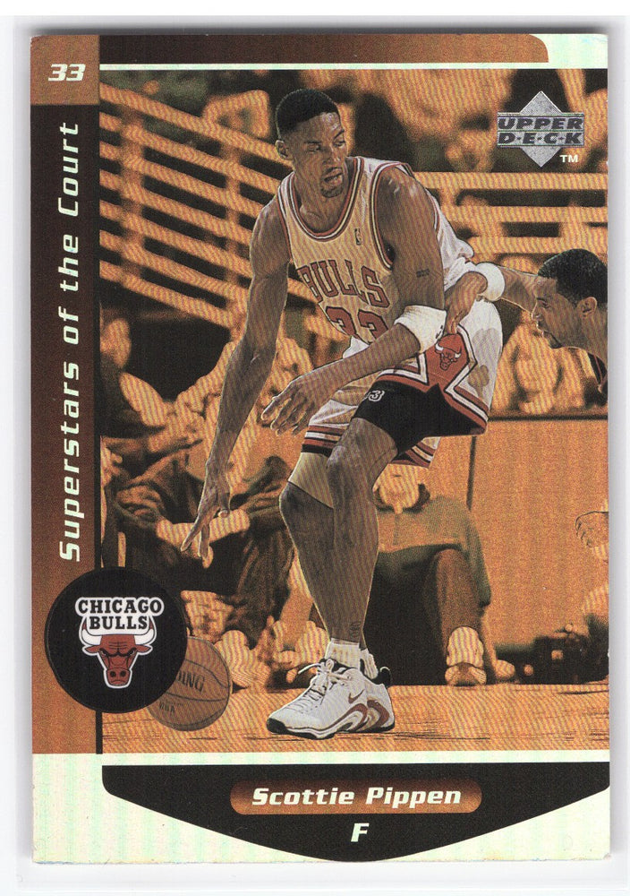 1998 Upper Deck Superstars Of The Court C14 Scottie Pippen