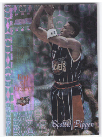1999 Topps Stadium Club Royal Court R4 Scottie Pippen