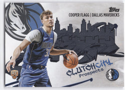 2025 Topps Clutch City Cc-1 Rookie Rc Cooper Flagg