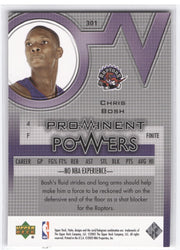 2003 Upper Deck Prominent Powers #301 Rookie Rc Chris Bosh