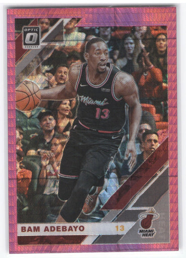 2019-20 Panini Donruss Optic Pink Prizm #41 Bam Adebayo