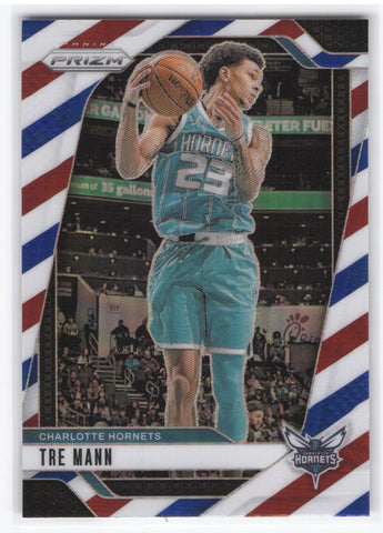 2024-25 Panini Prizm Red White Blue #179 Tre Mann