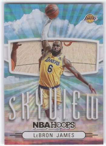 2022-23 Panini Hoops Basketball Skyview #1 Lebron James