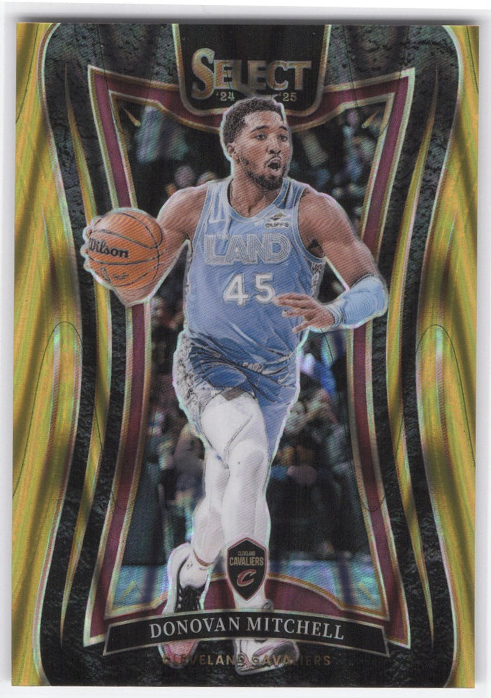 2024-25 Panini Select Mezzanine Level #317 Donovan Mitchell /10