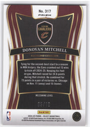 2024-25 Panini Select Mezzanine Level #317 Donovan Mitchell /10