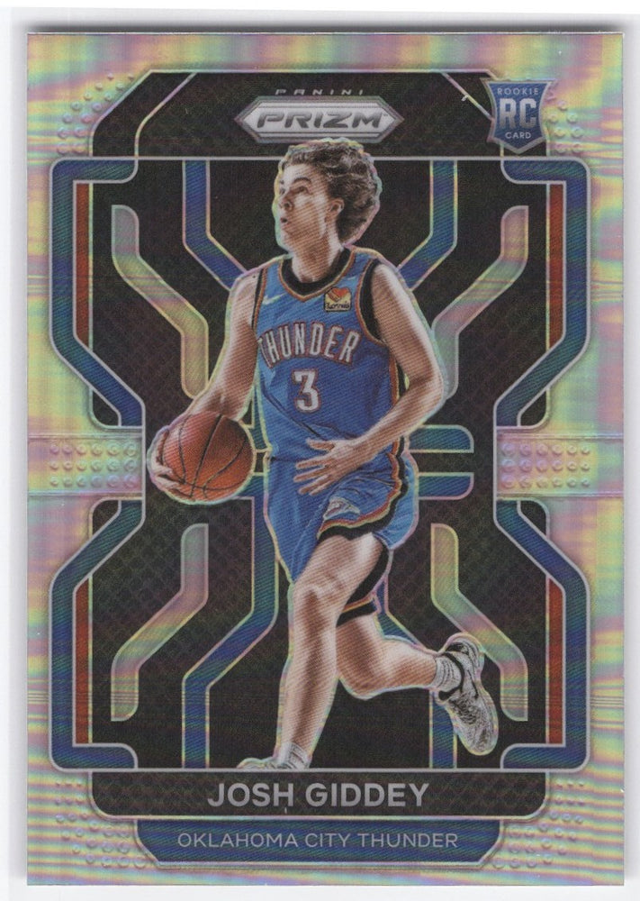 2021-22 Panini Prizm Rc #301 Rookie Rc Josh Giddey