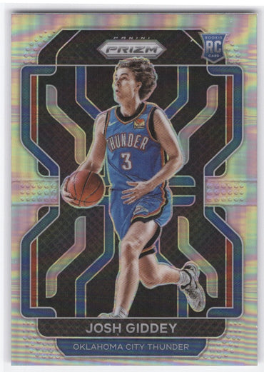 2021-22 Panini Prizm Rc #301 Rookie Rc Josh Giddey