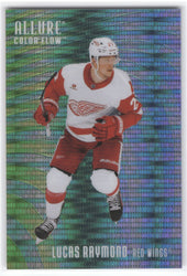 2025-26 Upper Deck Allure Green Blue Spectrum Cf-15 Lucas Raymond /75